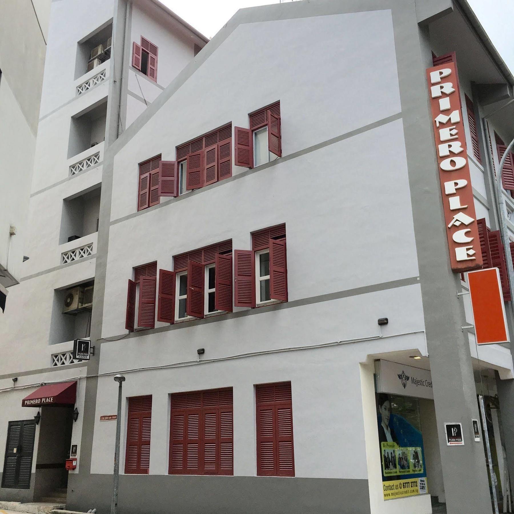 Plush Pods Hostel Singapura Luaran gambar